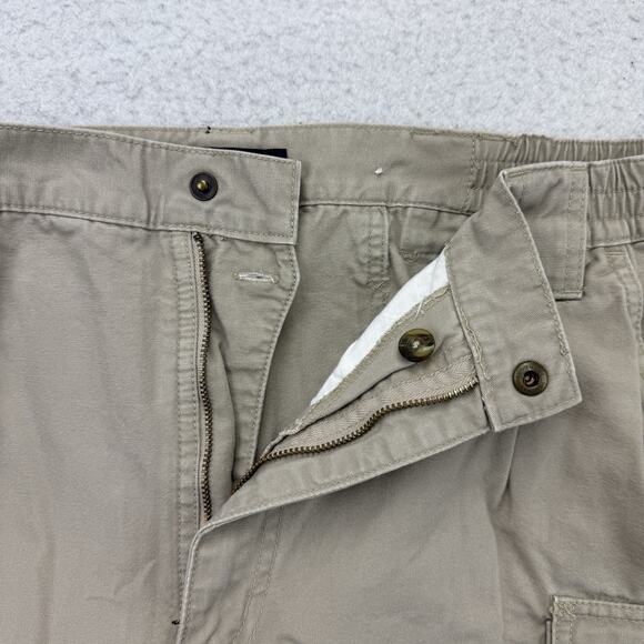 5.11 Tactical Cargo Pants Mens 36 X 33 Beige Straight Utility Pockets Workwear - Picture 9 of 12